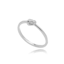 Load image into Gallery viewer, White Knot Ring
