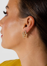 Load image into Gallery viewer, Diamond Trio Earrings
